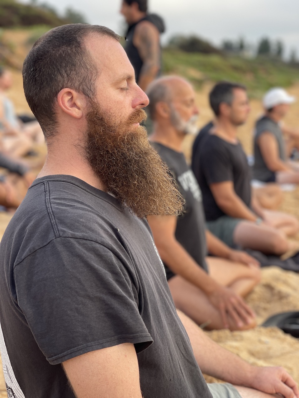 the Sit. Blog What If It Were Simple? Mike Britton Meditation Meditating for Men Connection Capacity Community